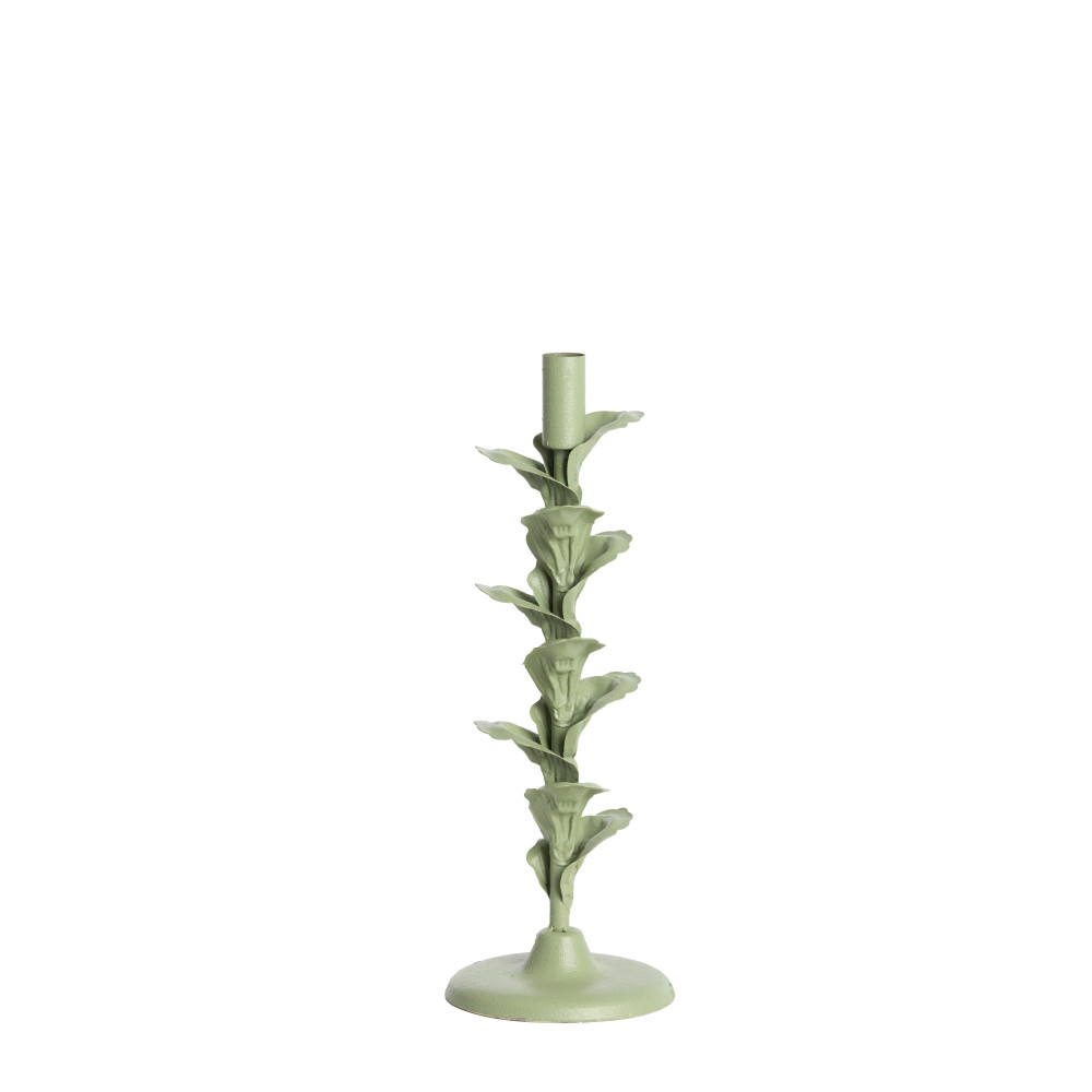 Candle stick Ø12x33 cm PARANA matt mint green
