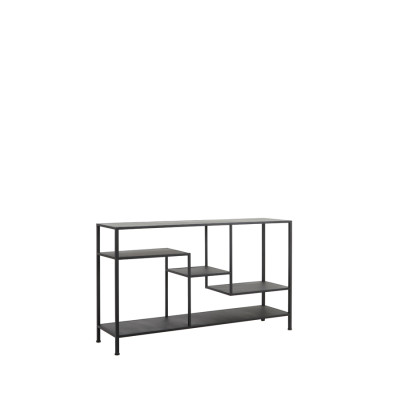 Console 141x37x81 cm YVANA matt black