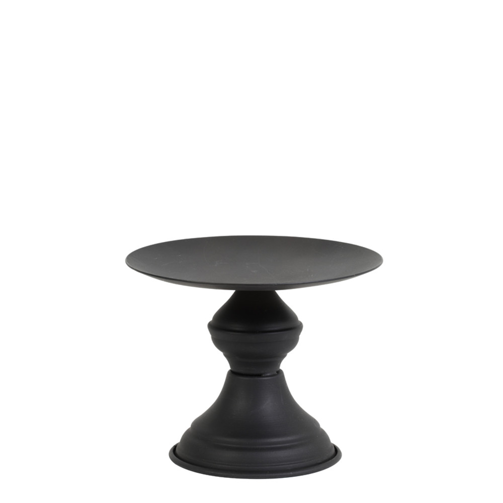 Candle holder Ø13,5x12,5 cm POZZO matt black