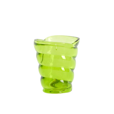 Tealight 10,5x7x12,5 cm MALEA glass green