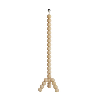 Floor lamp 35x35x130 cm VEGLIO wood matt natural