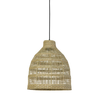 Hanging lamp Ø38x43 cm SAGAR seagrass natural