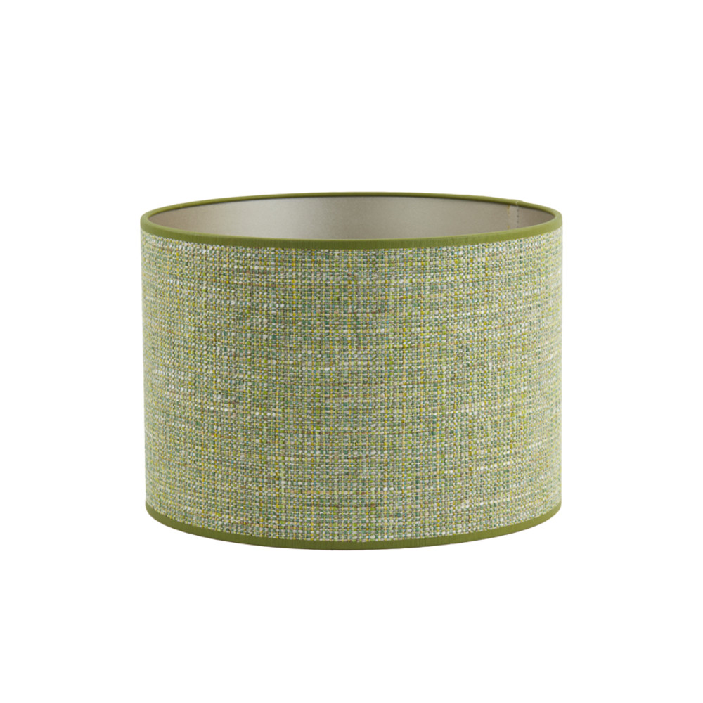 Shade cylinder 30-30-21 cm TWEED green