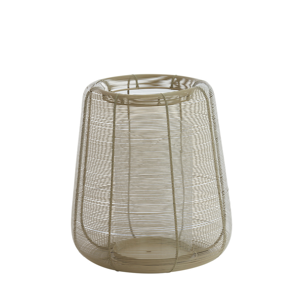 Hurricane Ø32x35 cm ADETA matt sand+glass