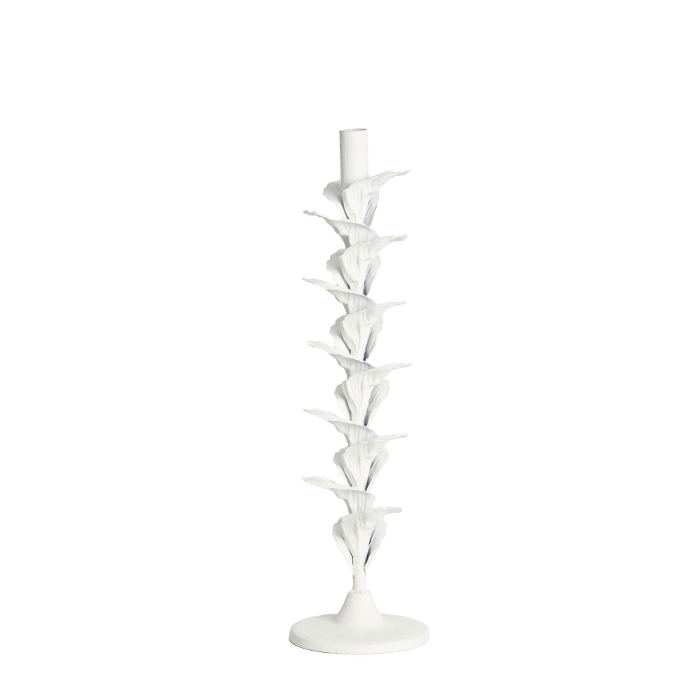 Candle stick Ø12x41 cm PARANA matt cream