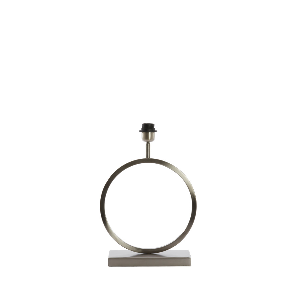 Lamp base 30x13x42 cm LIVA nickel satin