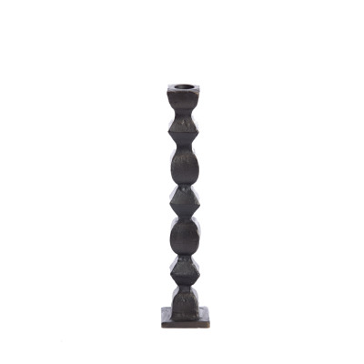 Candle stick 5,5x5,5x26,5 cm KAWYA black