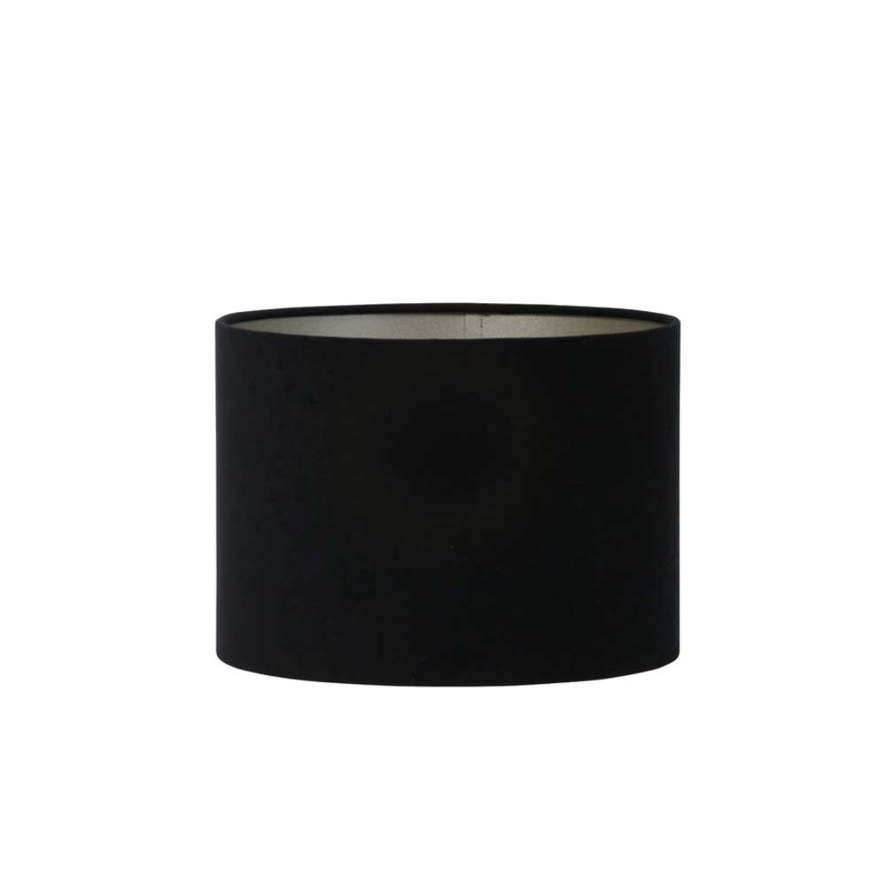 Shade cylinder 20-20-15 cm VELOURS black-taupe