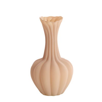 Vase Ø17x31 cm VARENNA glass matt sand