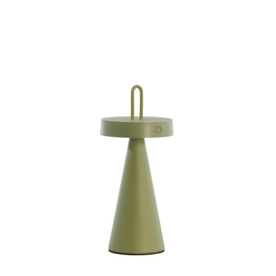 Table lamp LED Ø13x28,5 cm ANKENTA olive green