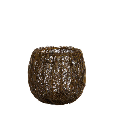 Tealight Ø11x10 cm SABANA antique bronze