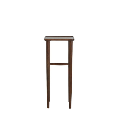 Pillar 42x42x100 cm QIANO acacia wood brown