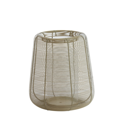 Hurricane Ø32x35 cm ADETA matt sand+glass