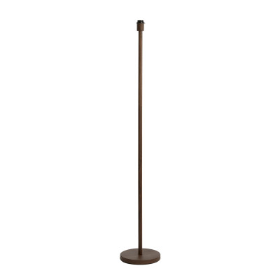 Floor lamp Ø25x148,5 cm WASHINGTON wood print dark brown
