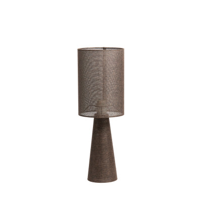 Table lamp Ø20x58 cm MICKY linen brown