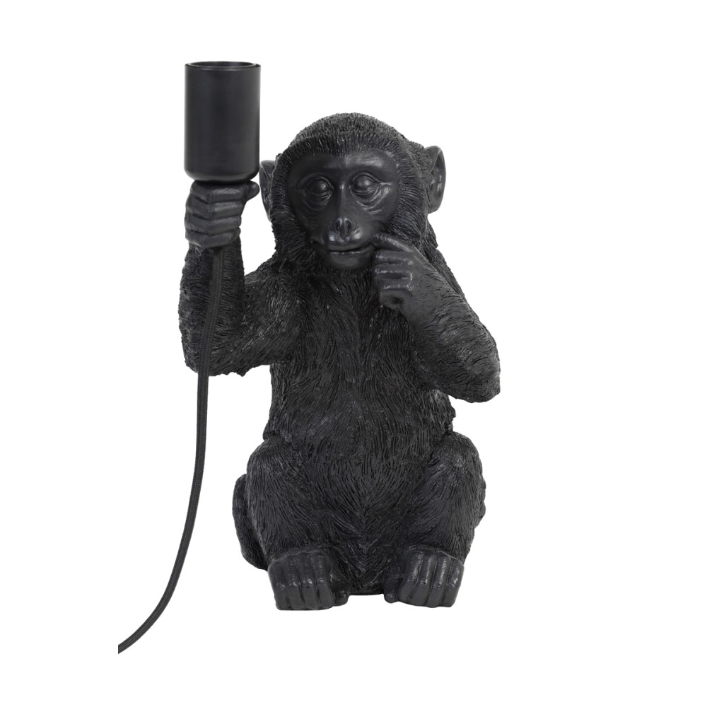 Table lamp 20x19,5x34 cm MONKEY black