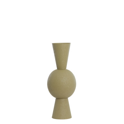 Vase deco Ø25x60 cm CHEDI matt olive green