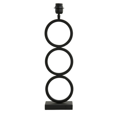 Lamp base 15x10x51 cm STELIOS matt black