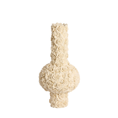 Vase deco Ø31x62 cm GYULA cream