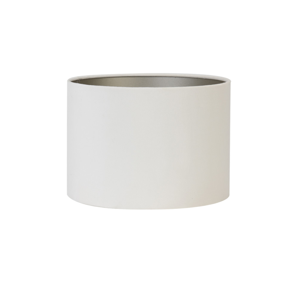 Shade cylinder 40-40-30 cm VELOURS off white