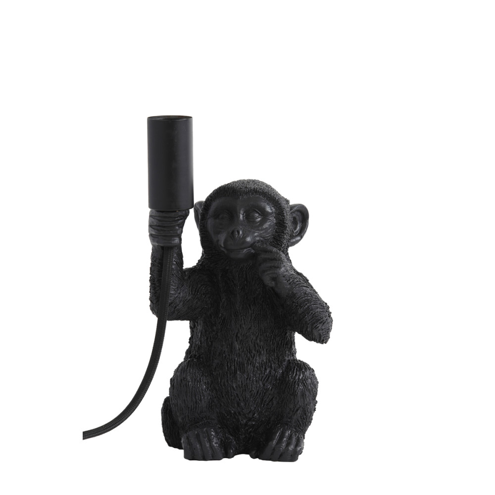 Table lamp E14 13x12,5x23,5 cm MONKEY matt black