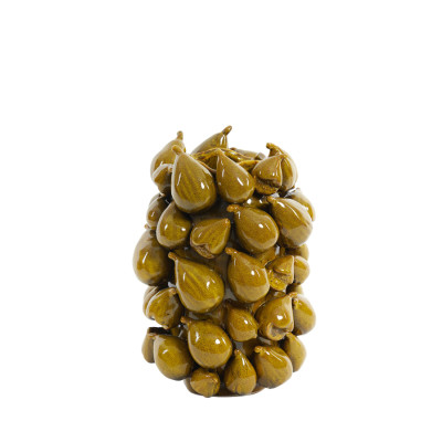 Vase deco 23,5x23x32,5 cm NATALIA ceramics yellow-brown