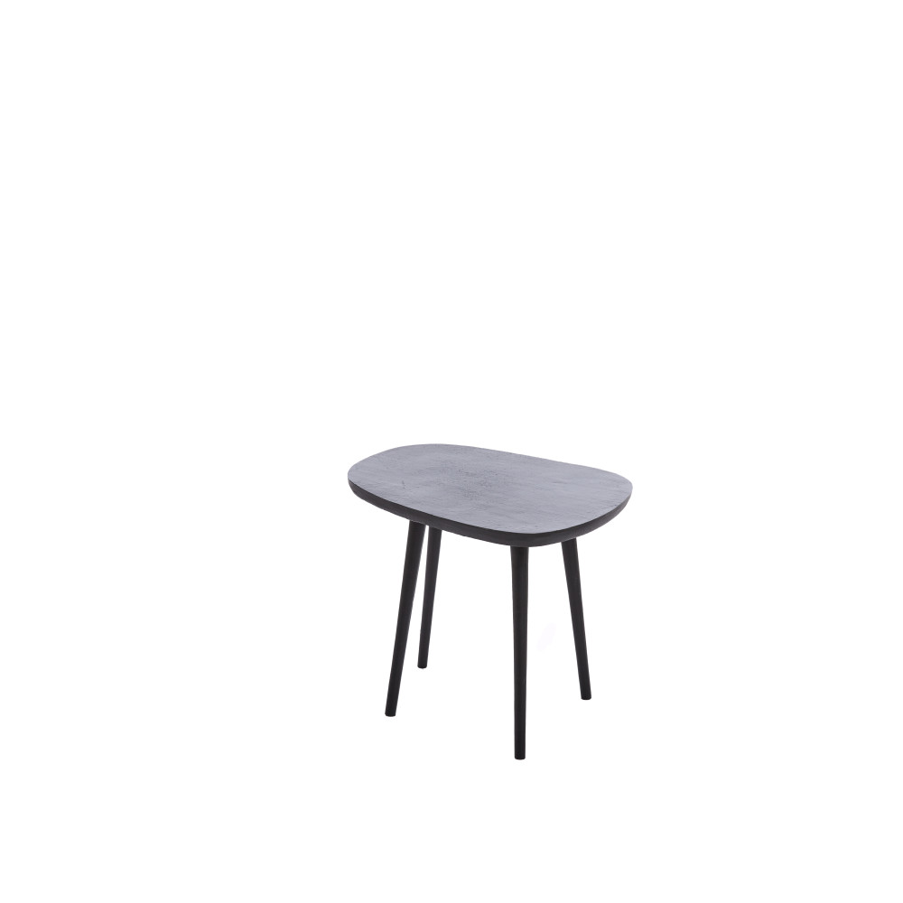 Side table 48x32x37 cm PUNO matt black