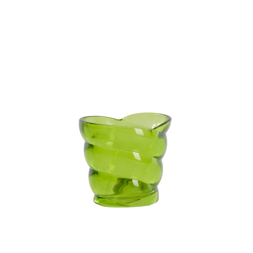 Tealight 10x7x9 cm MALEA glass green