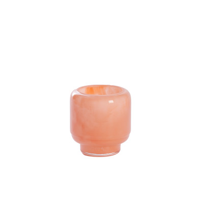 Tealight Ø10x10,5 cm SOLVAY glass orange