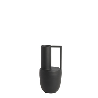 Vase deco Ø16x35 cm CERTALO matt black