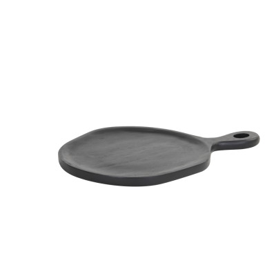 Chopping board 34x23,5x1,5 cm KUMASI wood black