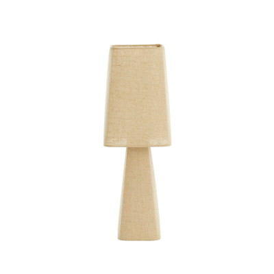 Table lamp 20x20x58 cm MIKKO linen natural
