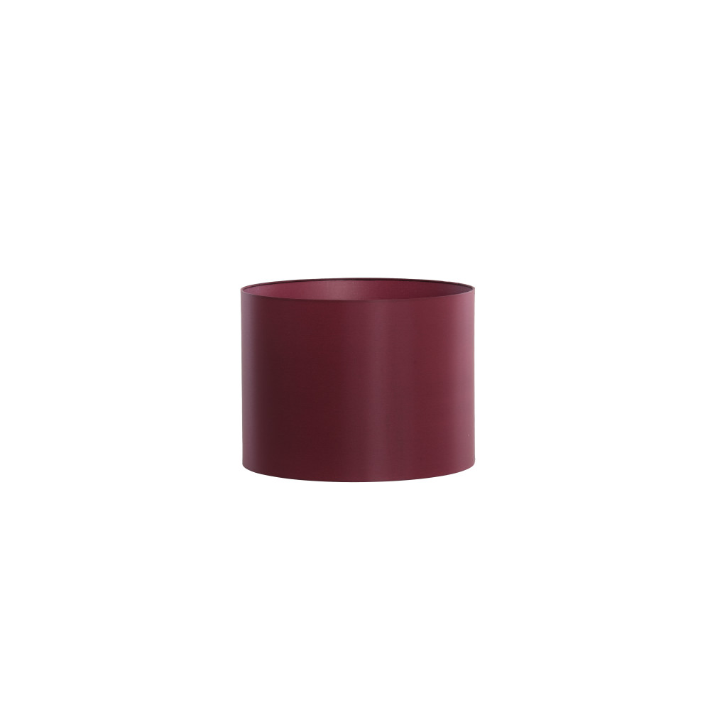 Shade cylinder 25-25-18 cm IMANI burgundy