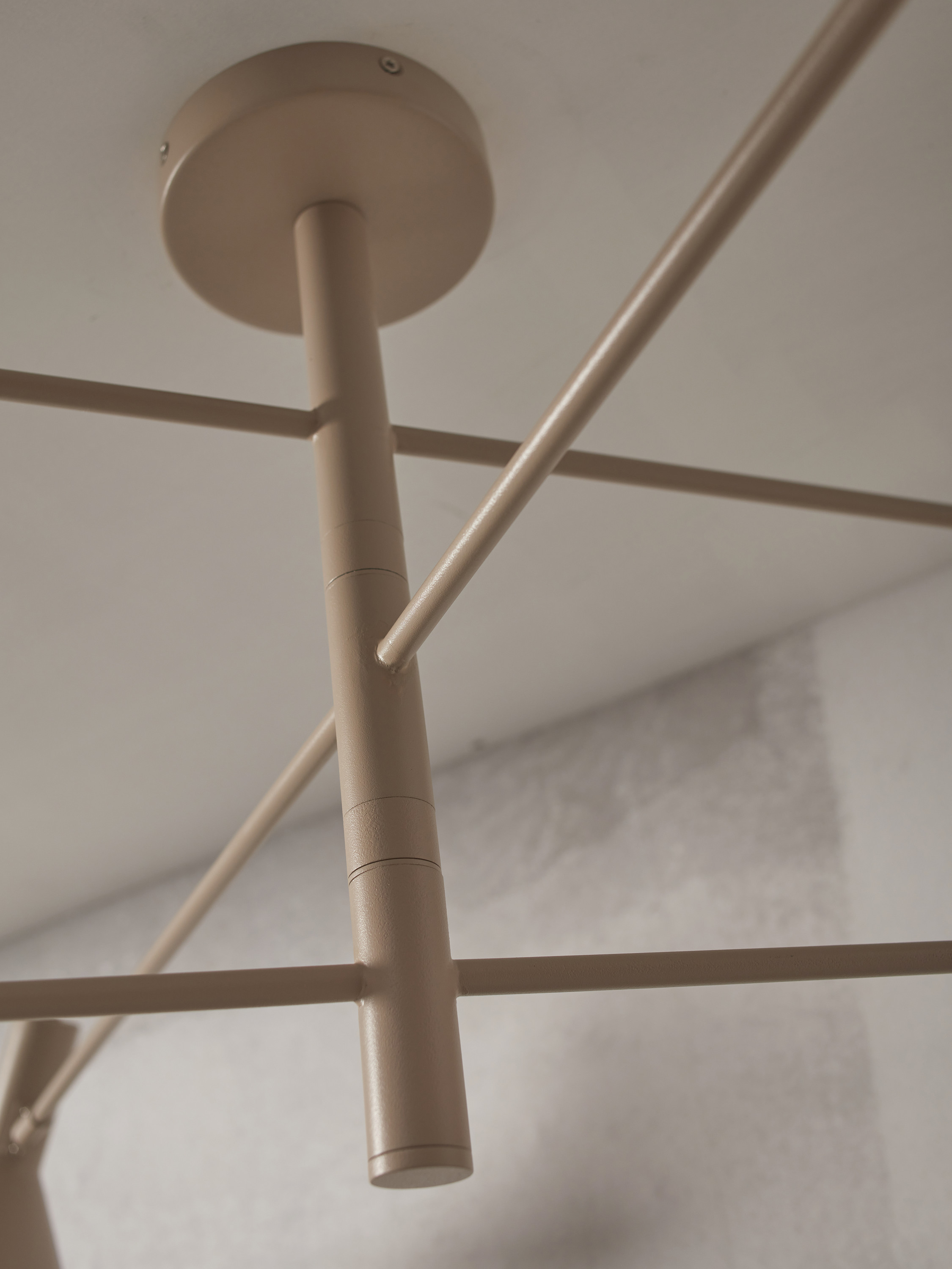 Ceiling lamp Izmir 3-arm, sand