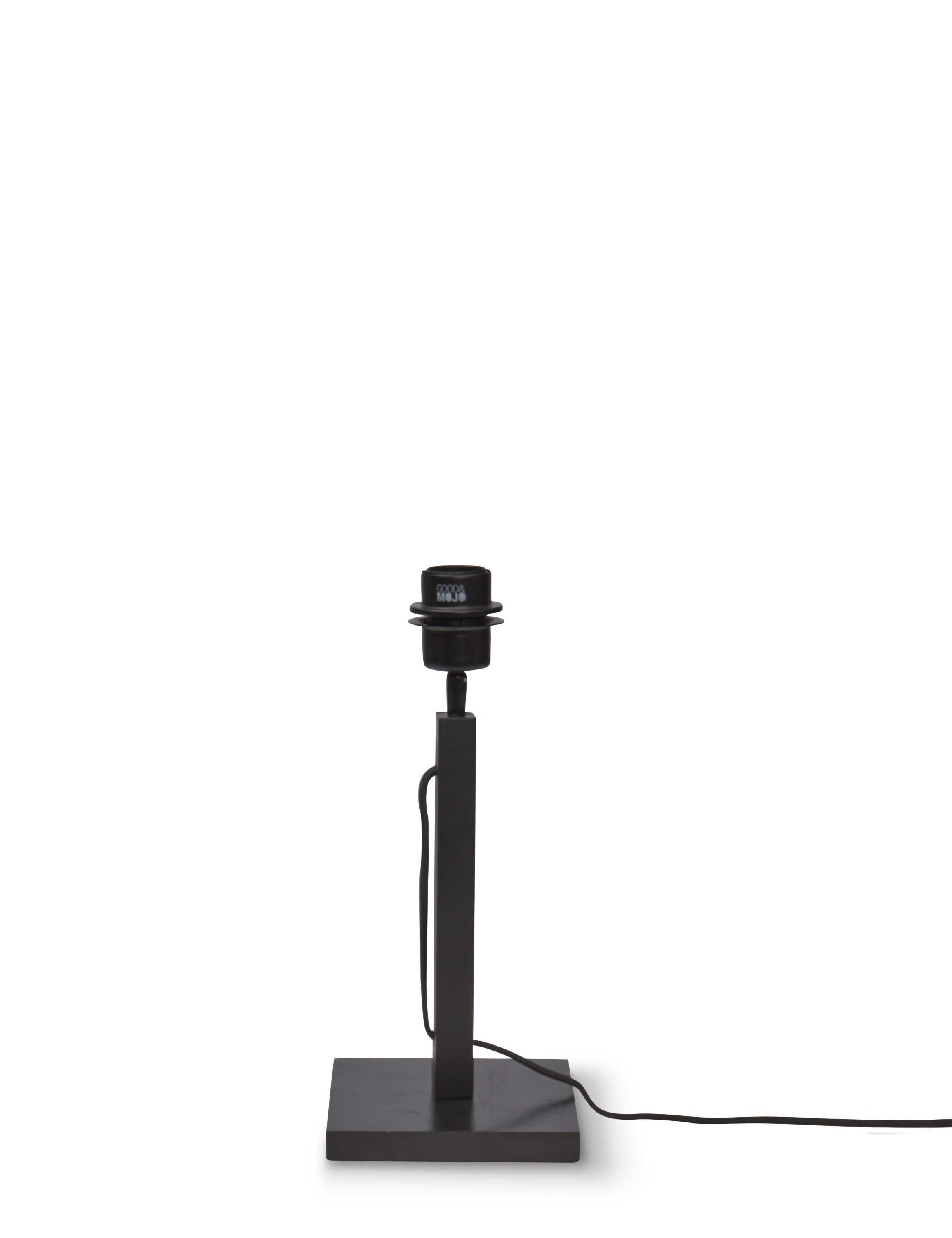 Table lamp Bhutan bamboo bl. h.45cm/shade tube 18x25cm bl/nat.