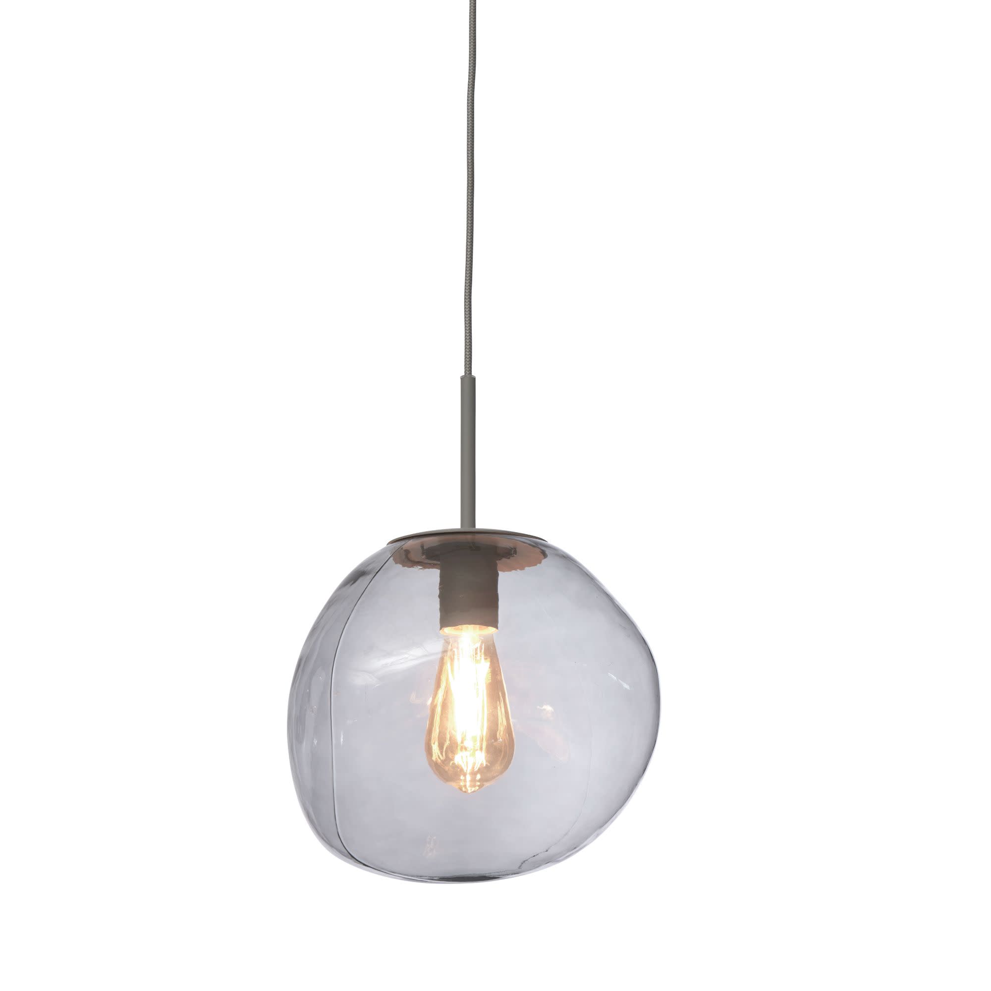 Hanging lamp Helsinki boulder, light grey