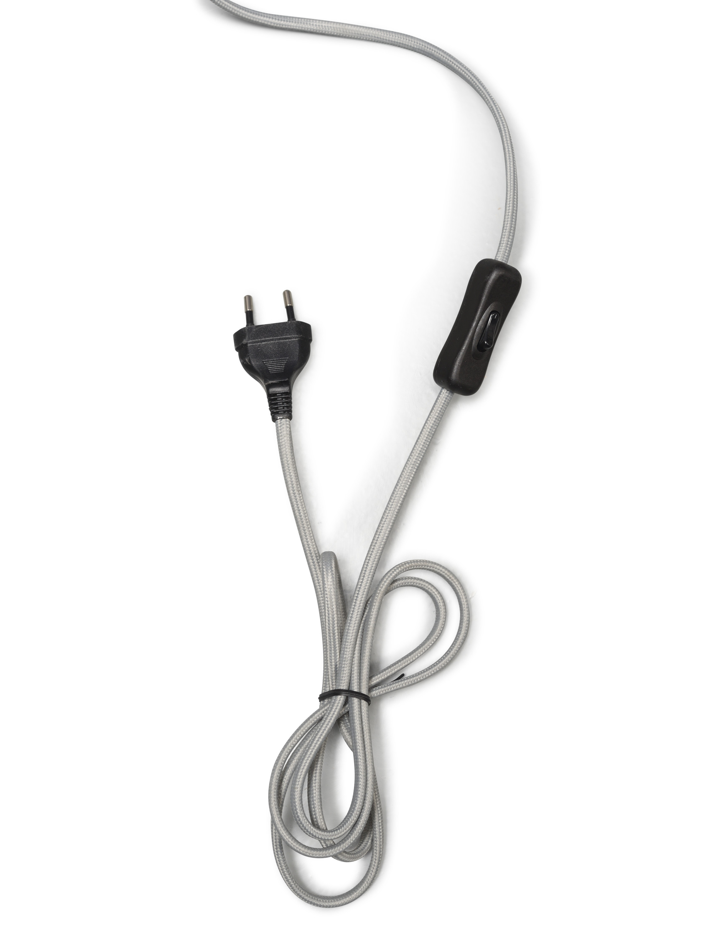 Table lamp Himalaya bamboo h.47cm/shade 18x15cm eco linen, dark grey