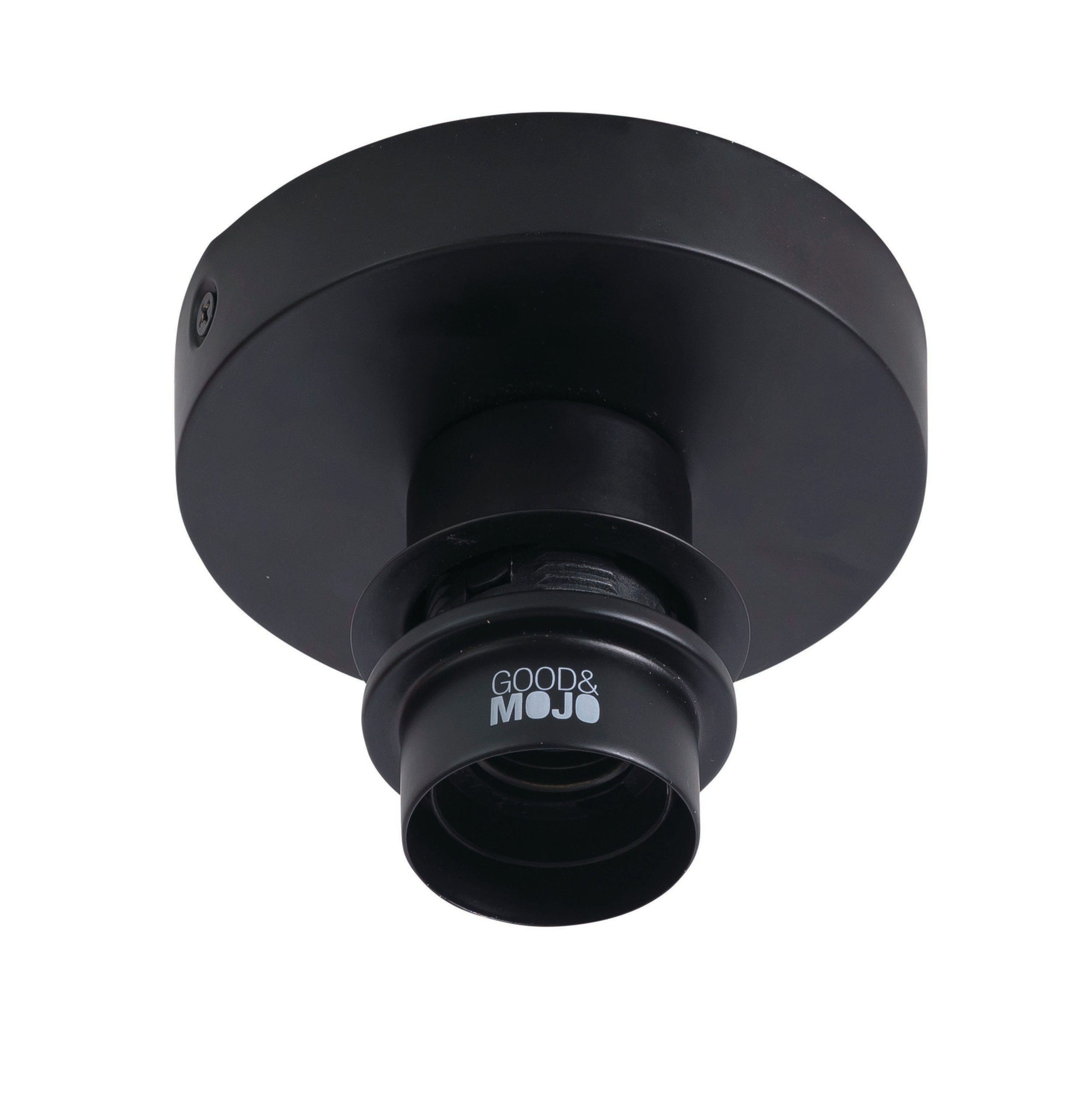 Ceiling lamp Hokkaido bamboo h.28xdia.38cm, black