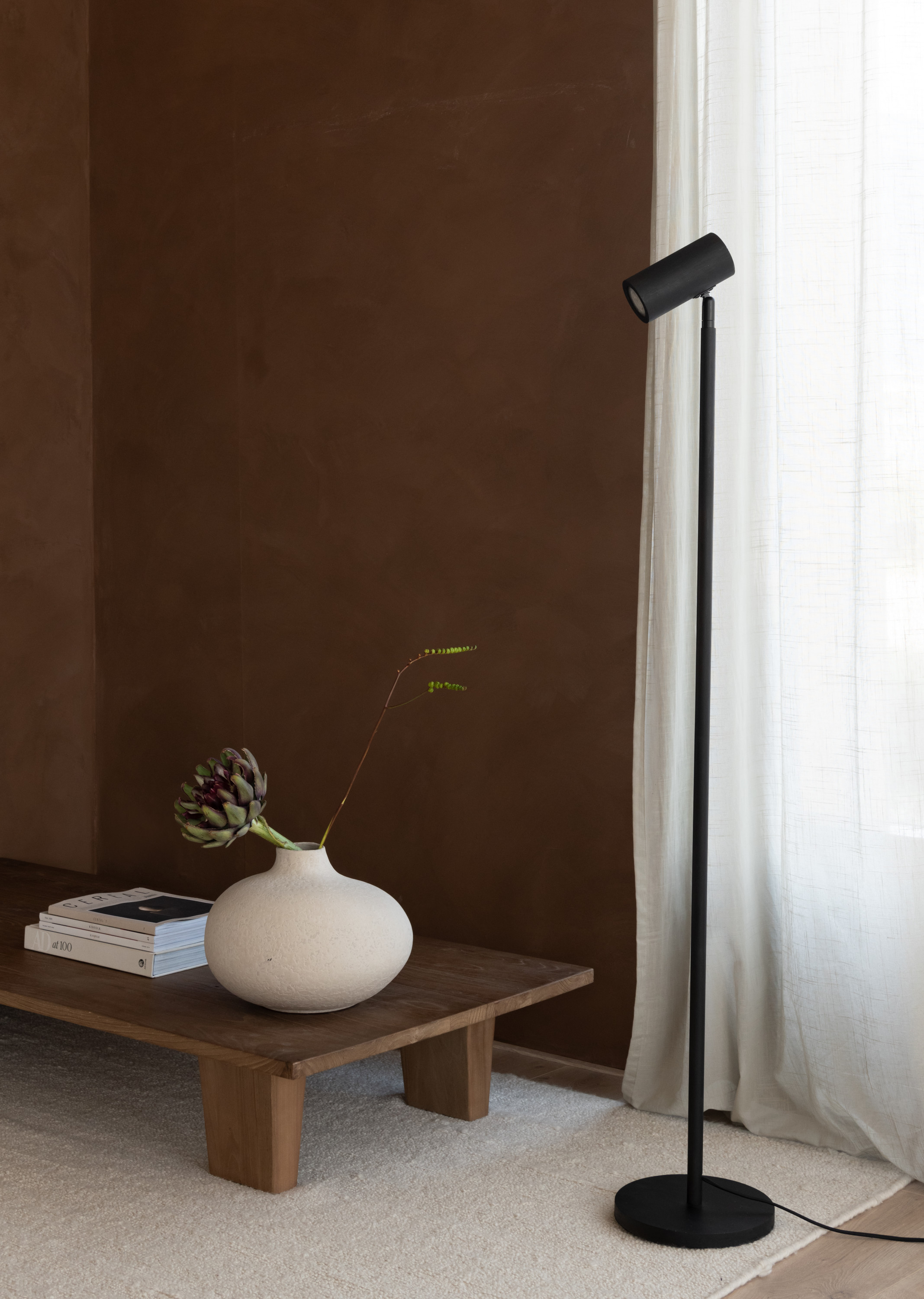 Floor lamp Java h.141cm black