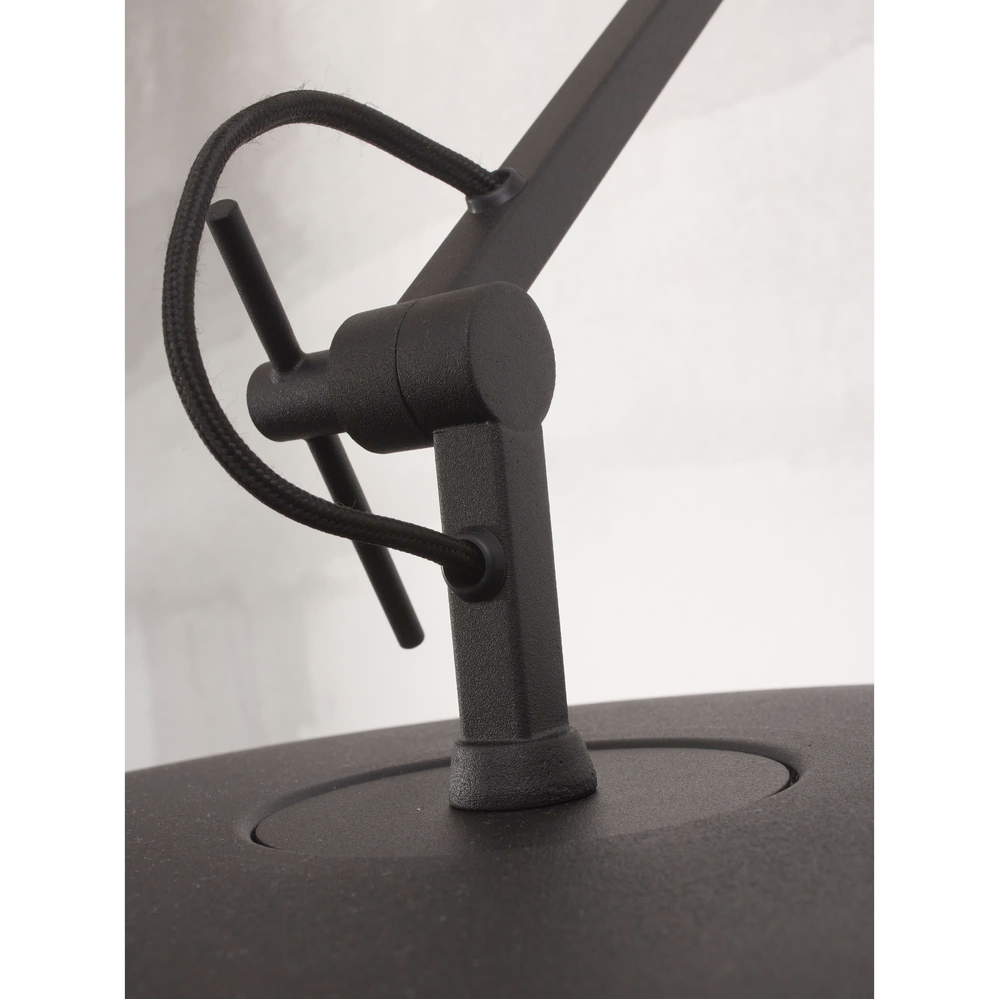 Wall lamp iron Marseille, black