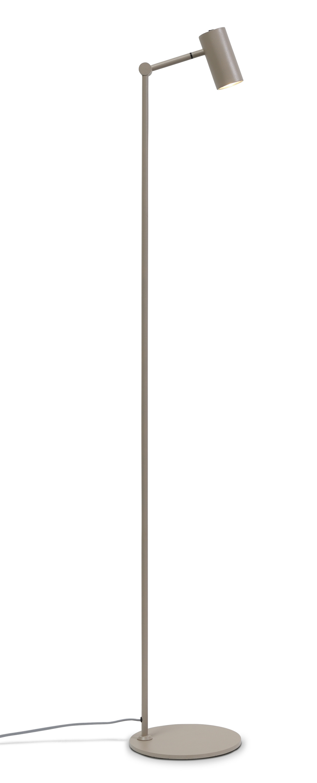 Floor lamp iron Montreux h.149,5cm LED 5W/tube h.11x5,5cm, sand